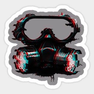 Gas Mask Sticker